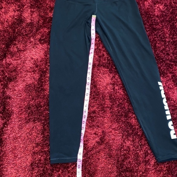Old Navy black active wear yoga pants Sz L - Picture 8 of 11